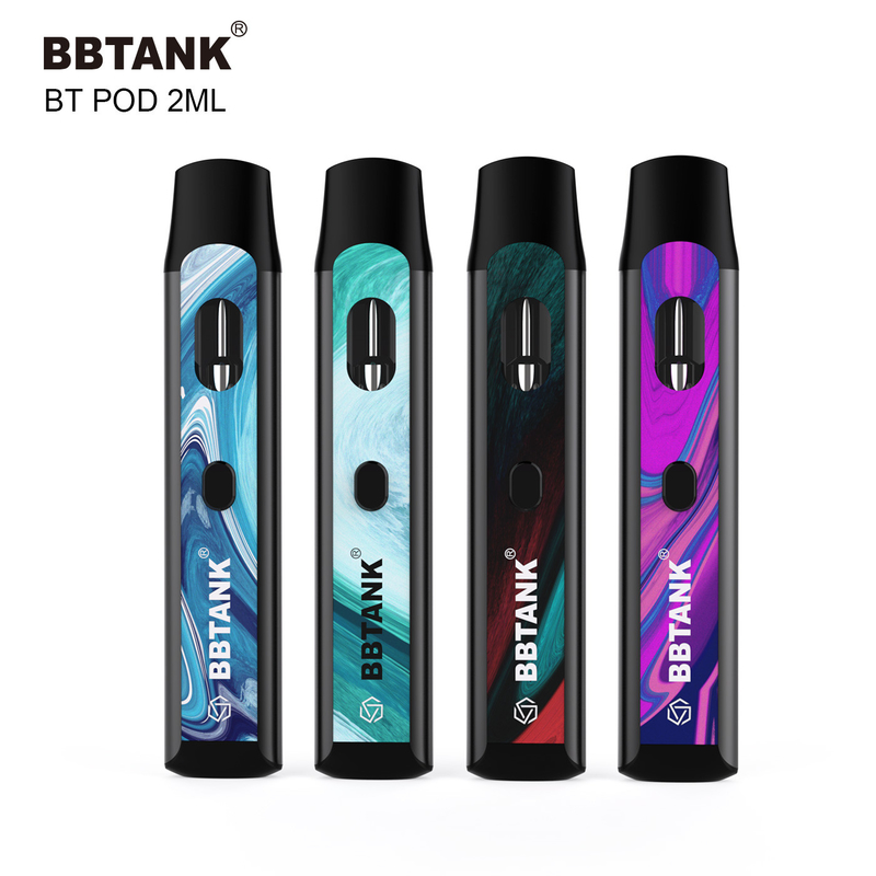 стручок vape кнопки 2ml устранимый подогреть керамический патрон катушки для thc перепада 8